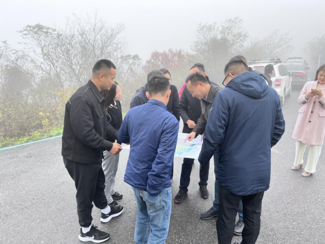 合肥市马拉松协会一行莅临半汤温泉养生度假区参观考察