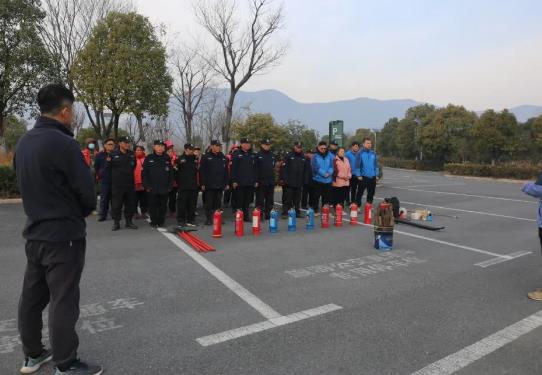 半汤温泉养生度假区这场消防演习，让安全意识“燃”起来