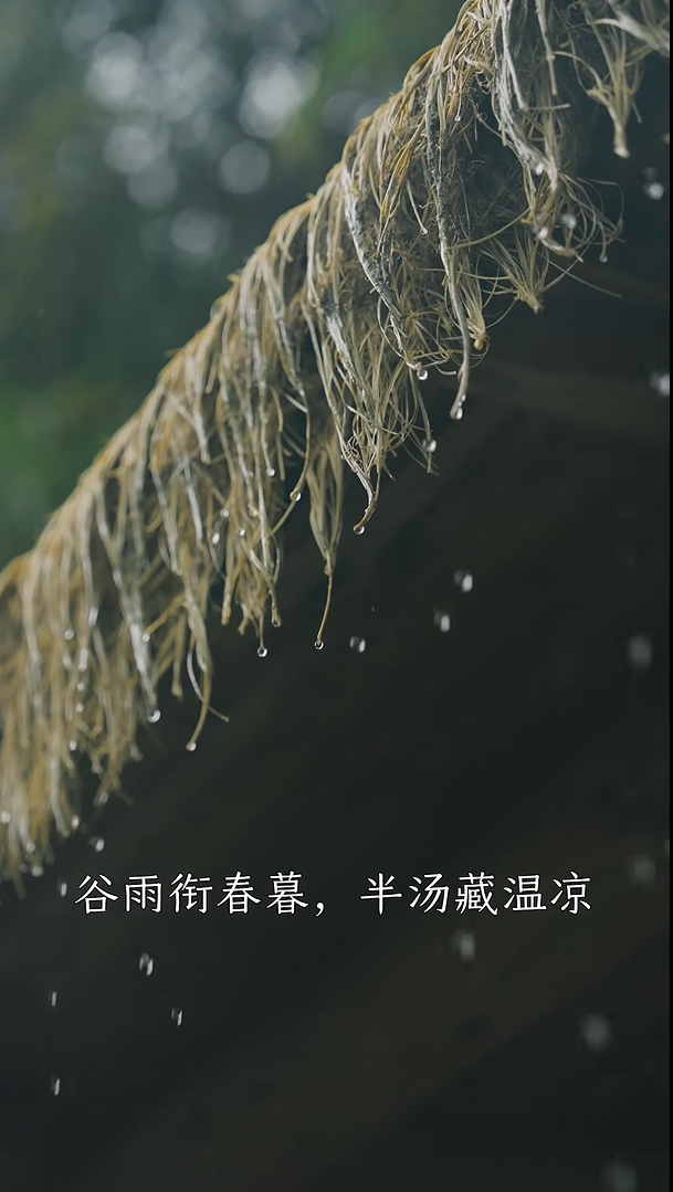 谷雨｜雨润半汤，一汪暖泉藏尽暮春温柔
